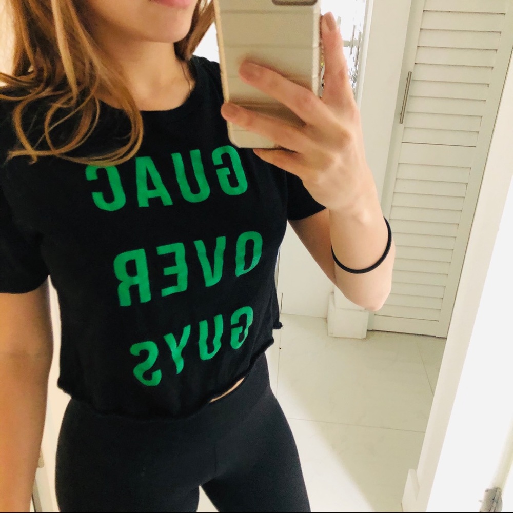 Guac Over Guys Crop Tee